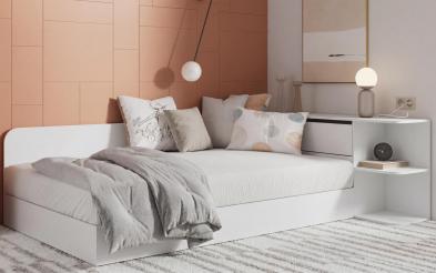 Bed + storage chest for mattress 120/190 Fancy Bed + storage chest for mattress 120/190